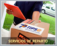 Servicio de Reparto y distribuci&oacute;n urgente.